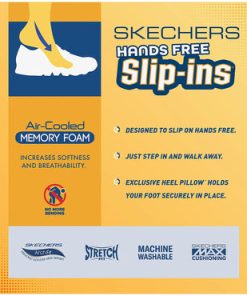 Skechers Slip- -ins Arch Fit Vegan Washable Mesh Sneakers - Easy Chic