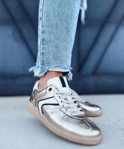 Shu Shop Sylvia Sneaker In Gold