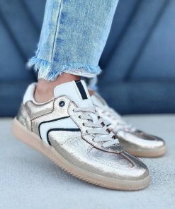 Shu Shop Sylvia Sneaker In Gold