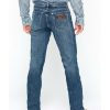 Wrangler Retro Men's Layton Medium Wash Low Rise Slim Bootcut Jeans