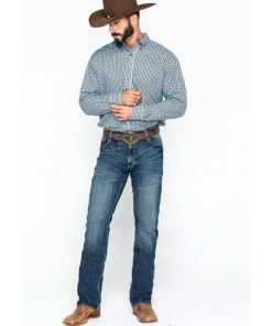 Wrangler Retro Men's Layton Medium Wash Low Rise Slim Bootcut Jeans